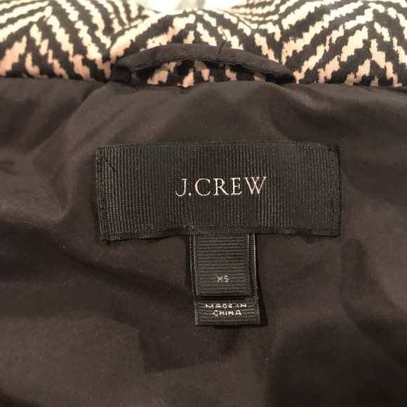 Jcrew herringbone puffer vest - Picture 3 of 3